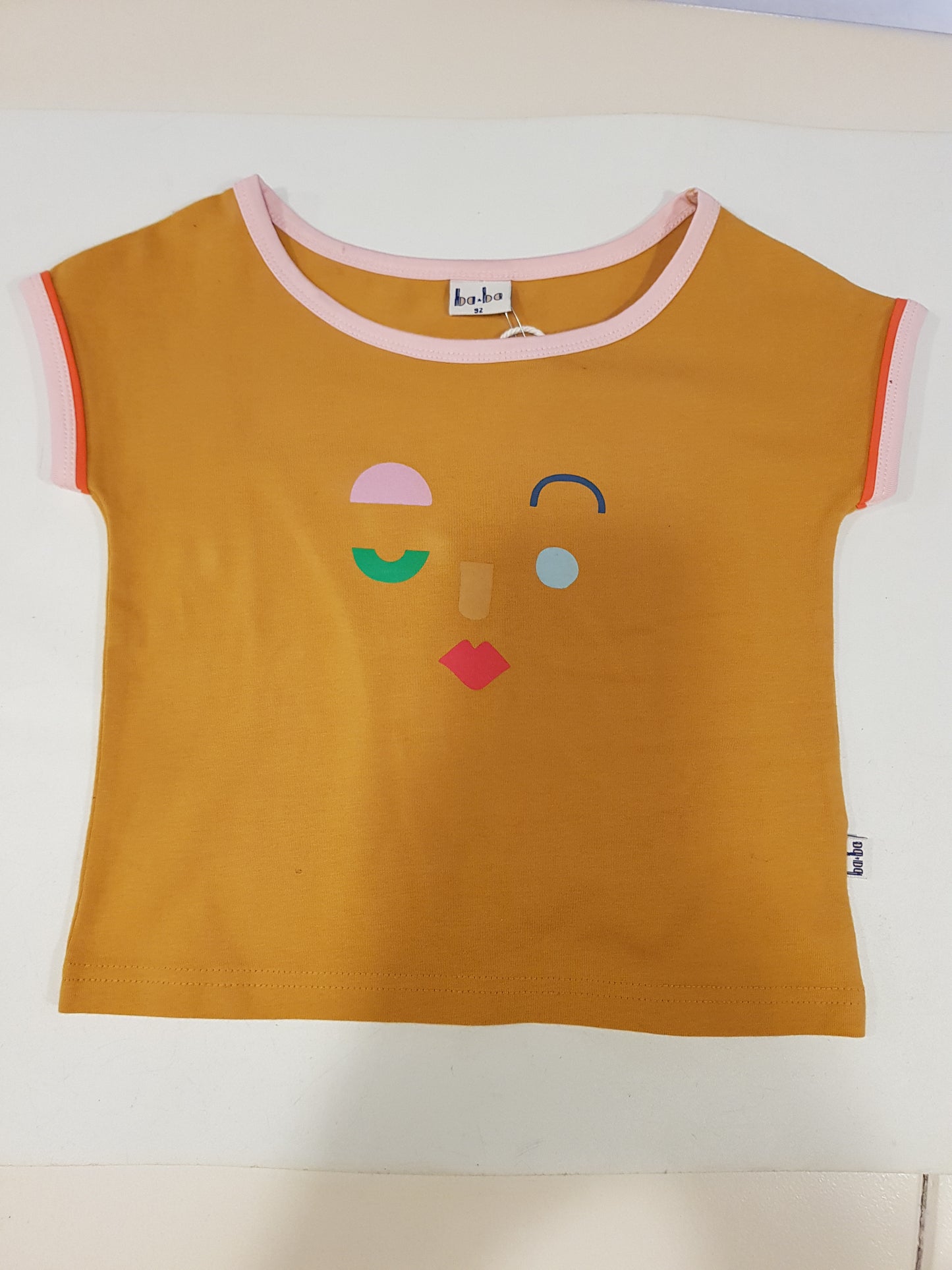 Face multicolor T-shirt