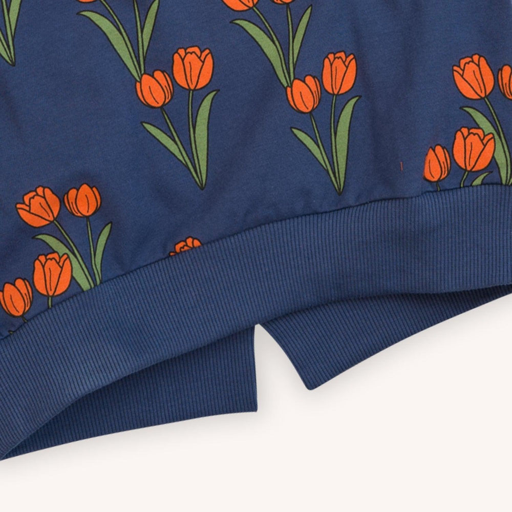 Tulips - Girls Sweater With Split