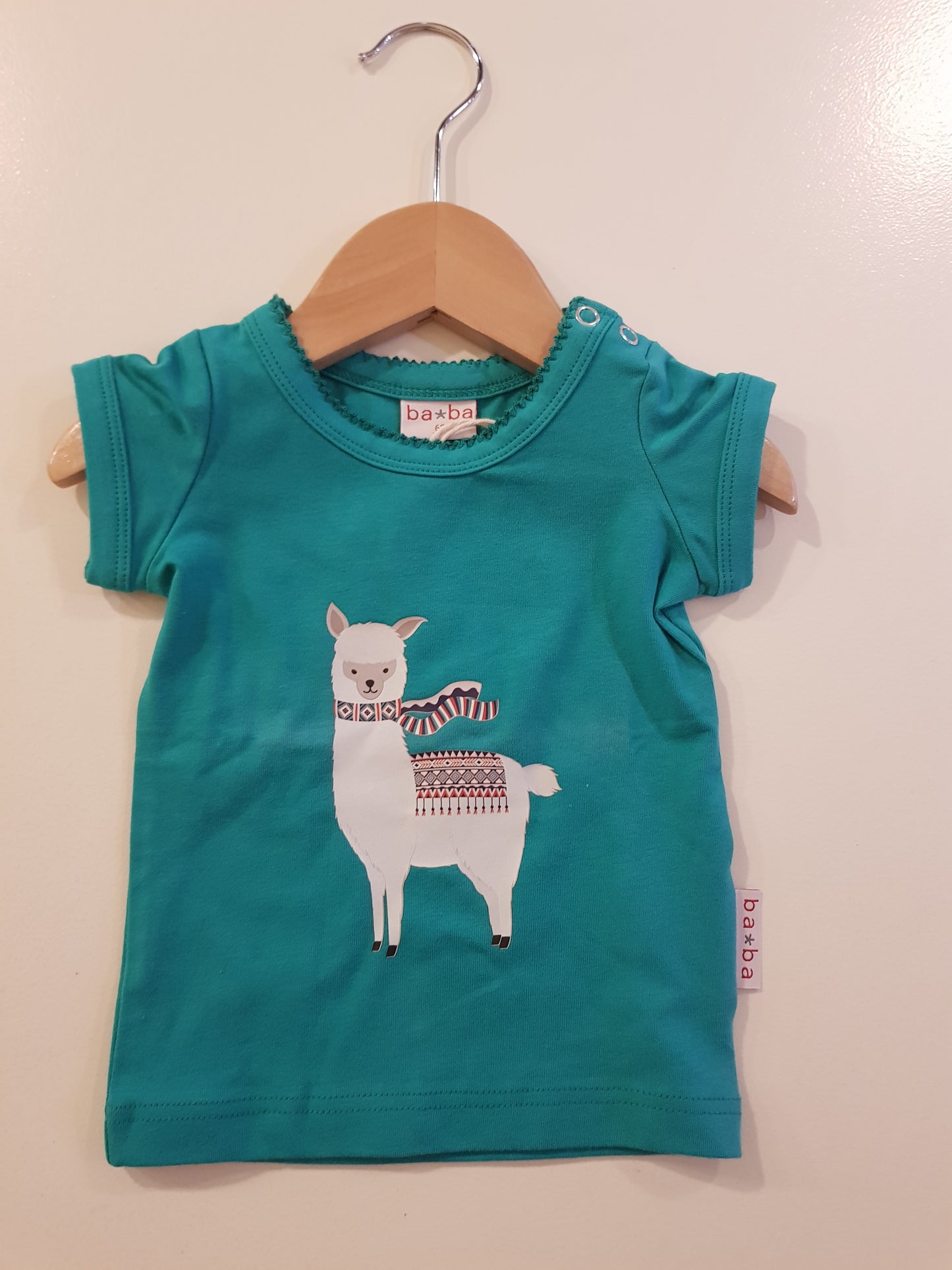 T-shirt - Girls - Alpaca Print