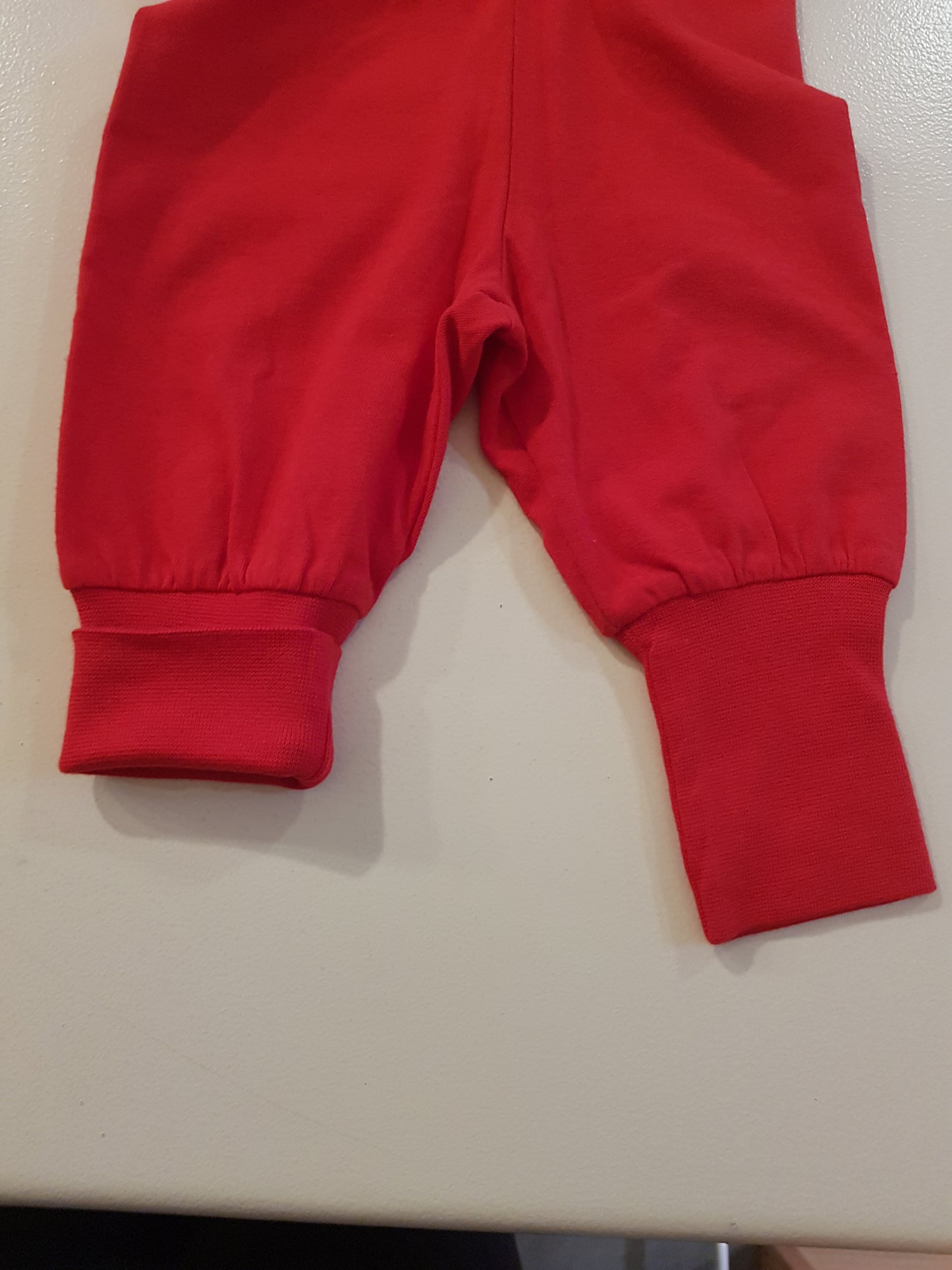 Pants - Rib - Red