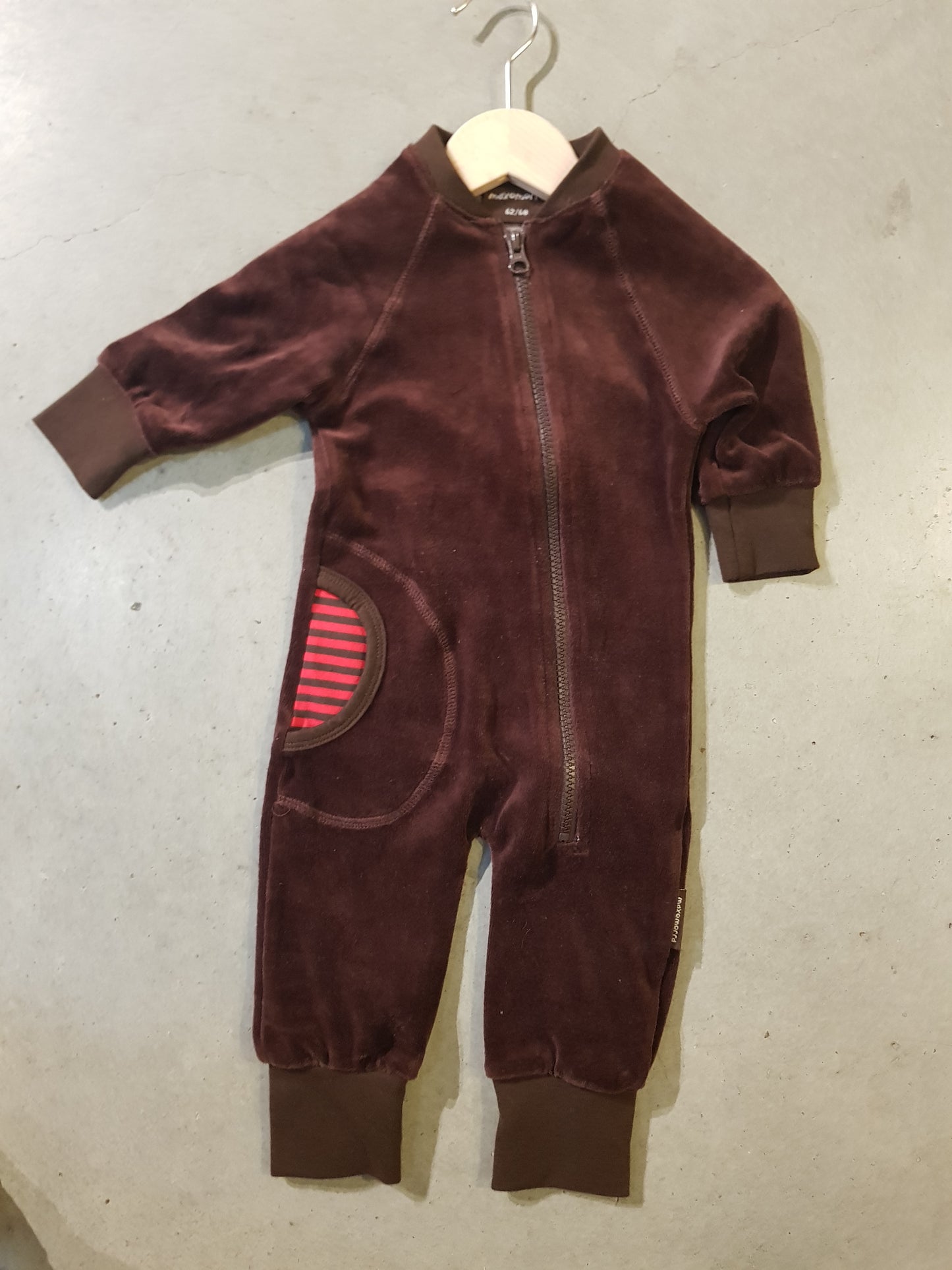 Onesie - D.Brown - Velour