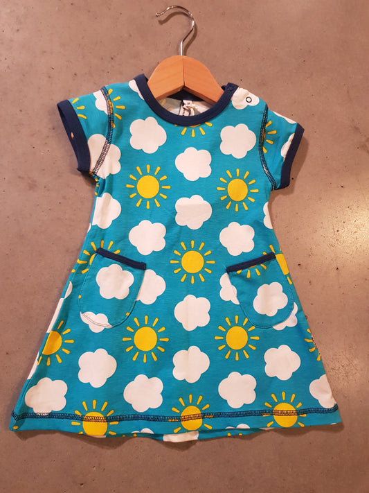 Dress Ss - Sky