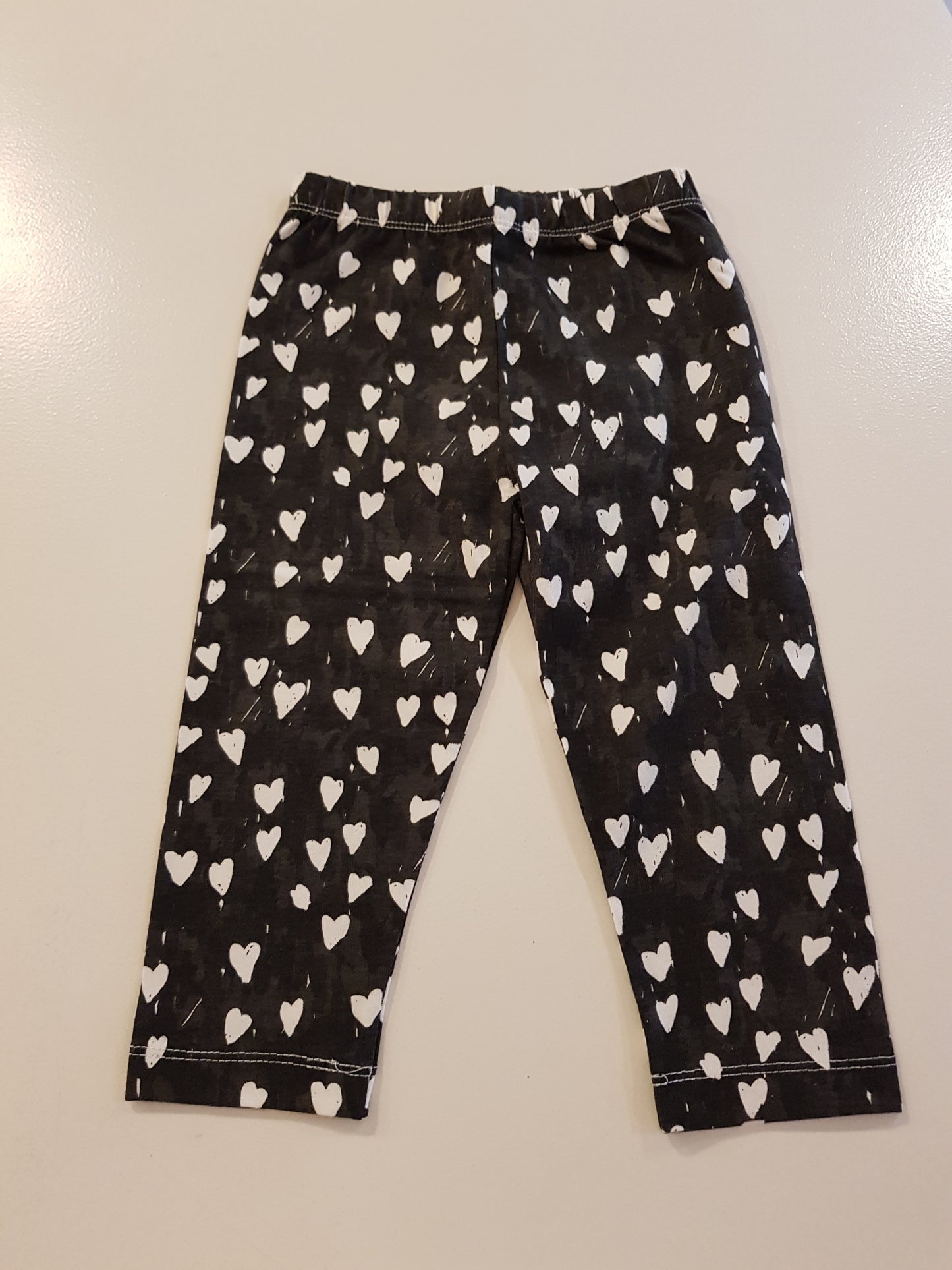 Baby Leggings - Hearts