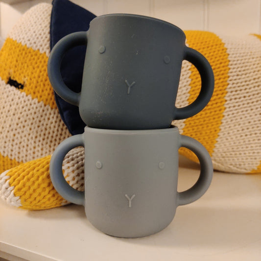 Gene cup - Rabbit Dove Blue