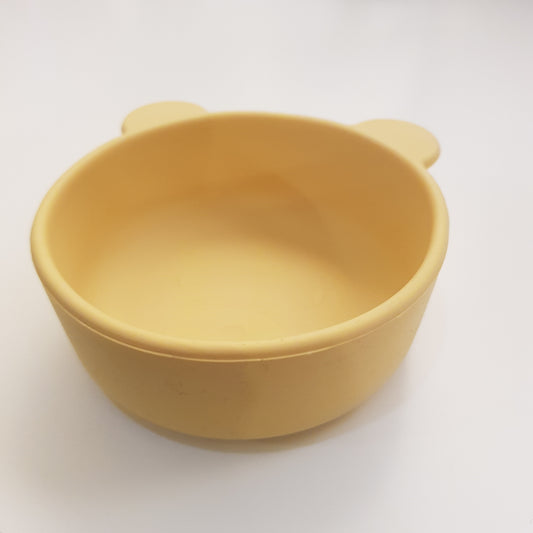 Iggy silicone bowl Beer Geel