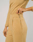 Jacquard Oversize Pants - Pumpkin