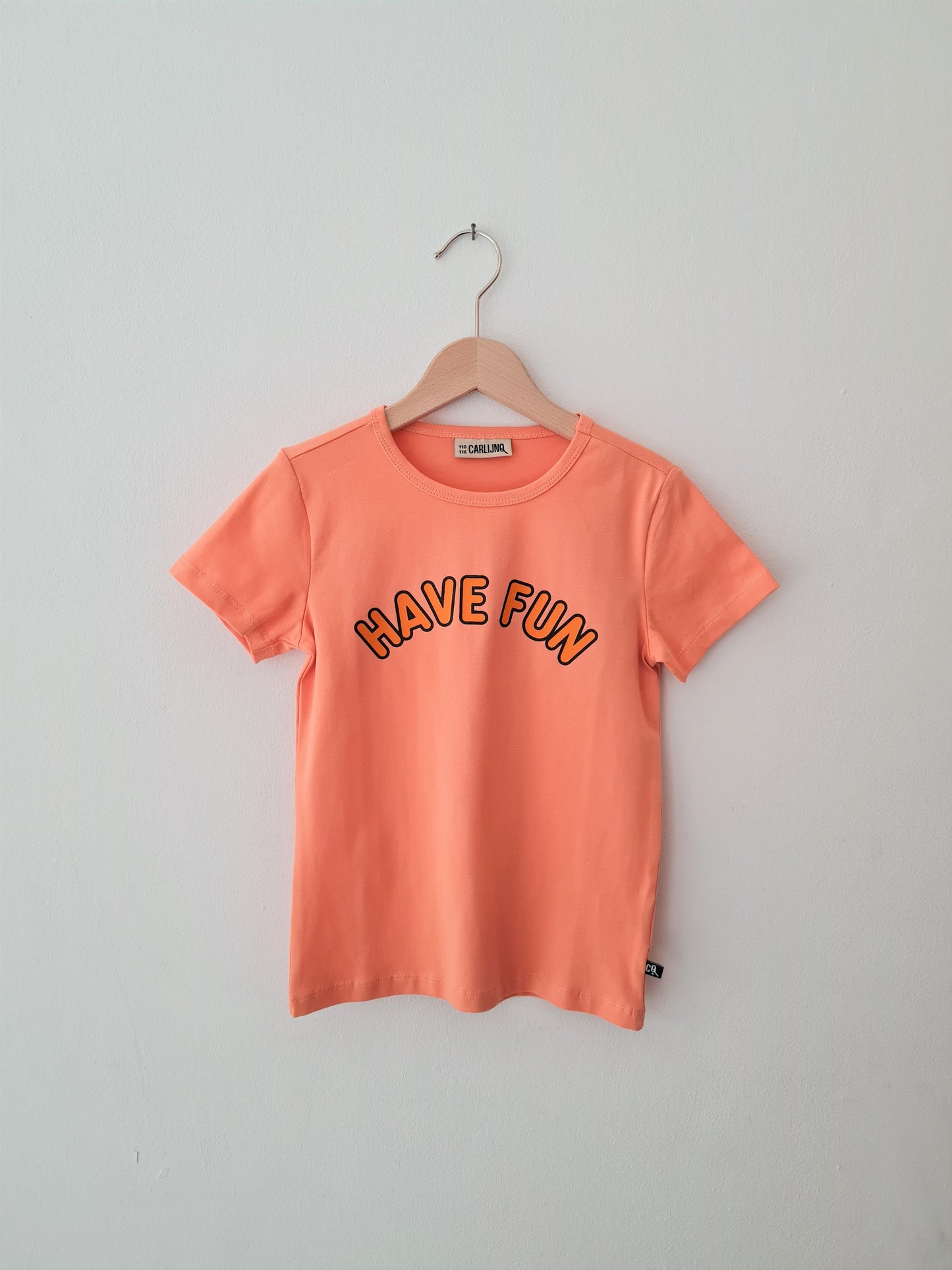 Have Fun T-Shirt With Print - Pink