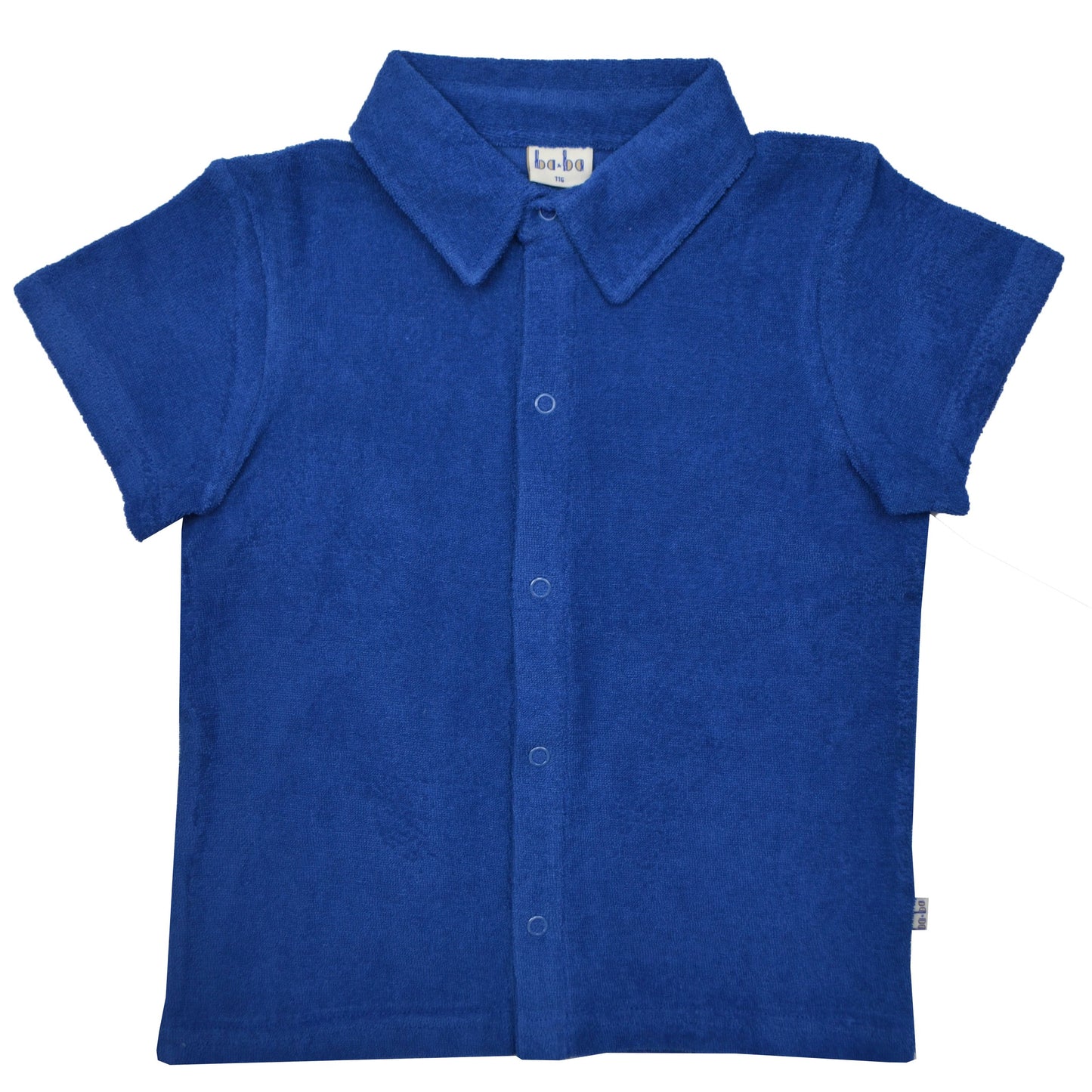 Boys Shirt Short Sleeves - Terry True Blue S23