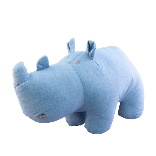 Rhino Standing Linen Grey/Blue