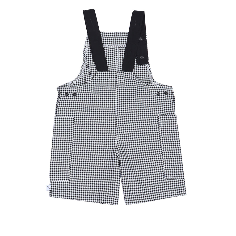 Mini Checkers - Salopette Short Leg