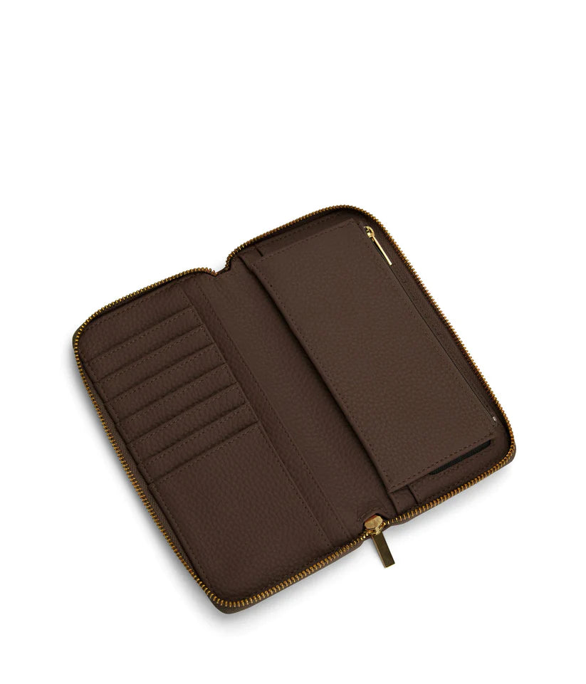 Central Purity Wallet - Chocolate