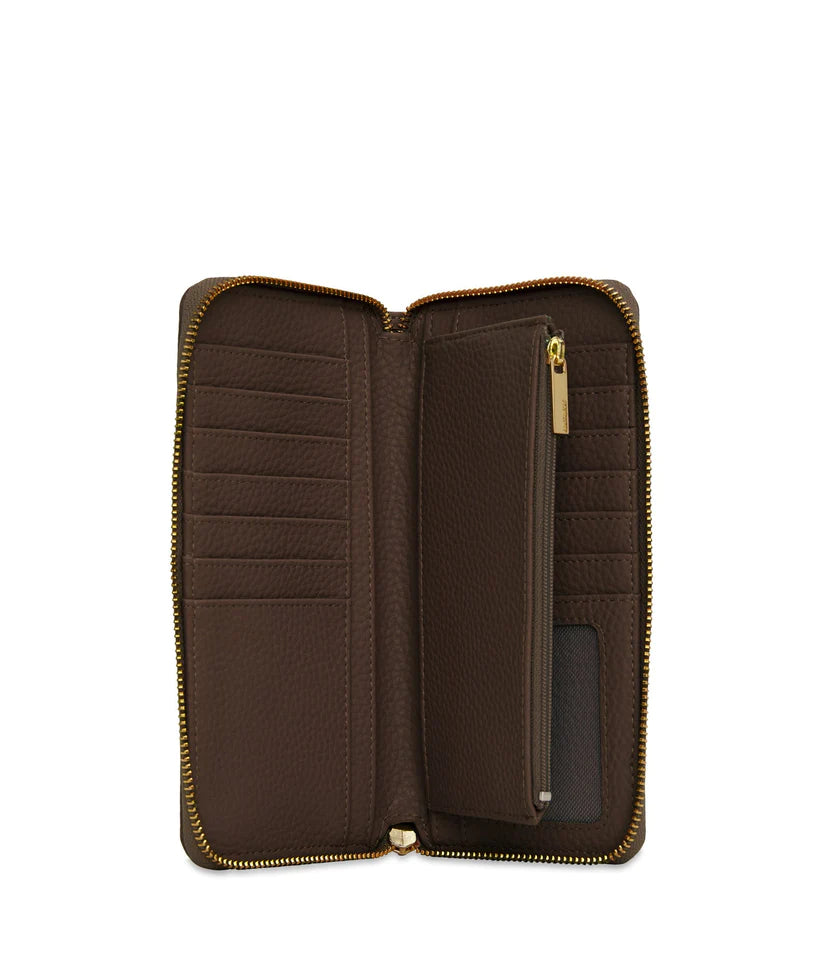 Central Purity Wallet - Chocolate