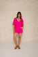 Rathi Blouse - Fuchsia