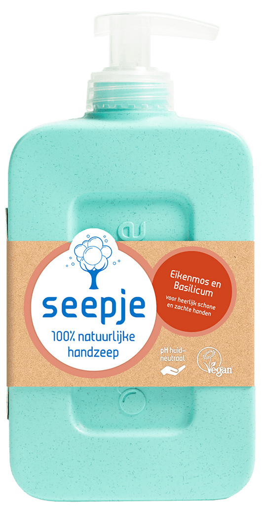 SEEPJE - Handzeep - Eikenmos en Basilicum