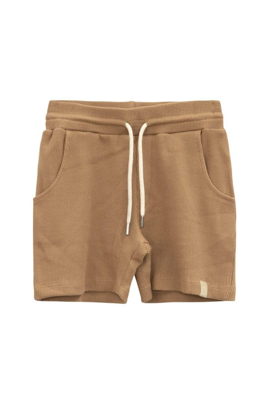 Remo shorts waffle dark sand