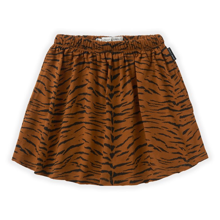Skirt Print - Tiger