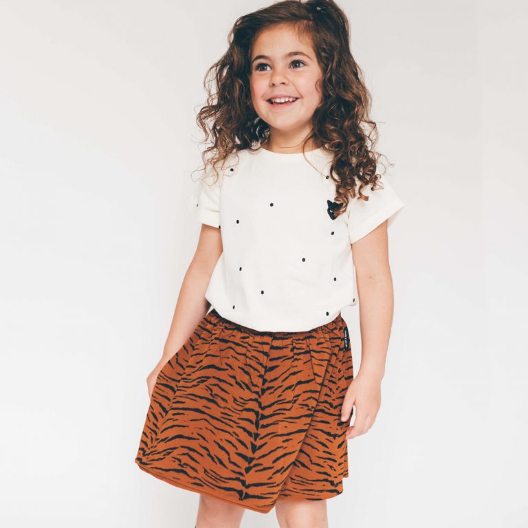 Skirt Print - Tiger