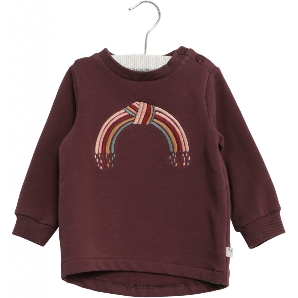Sweatshirt Embroidery Rainbow - Baby