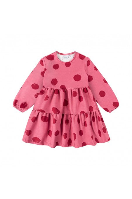 - Dots Pink Spinning Dress