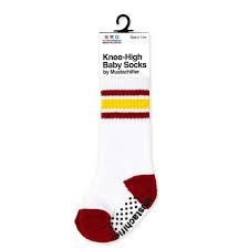 Knee High Baby Socks - Red