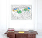 OMY - Giant Coloring Poster - Football 100x70