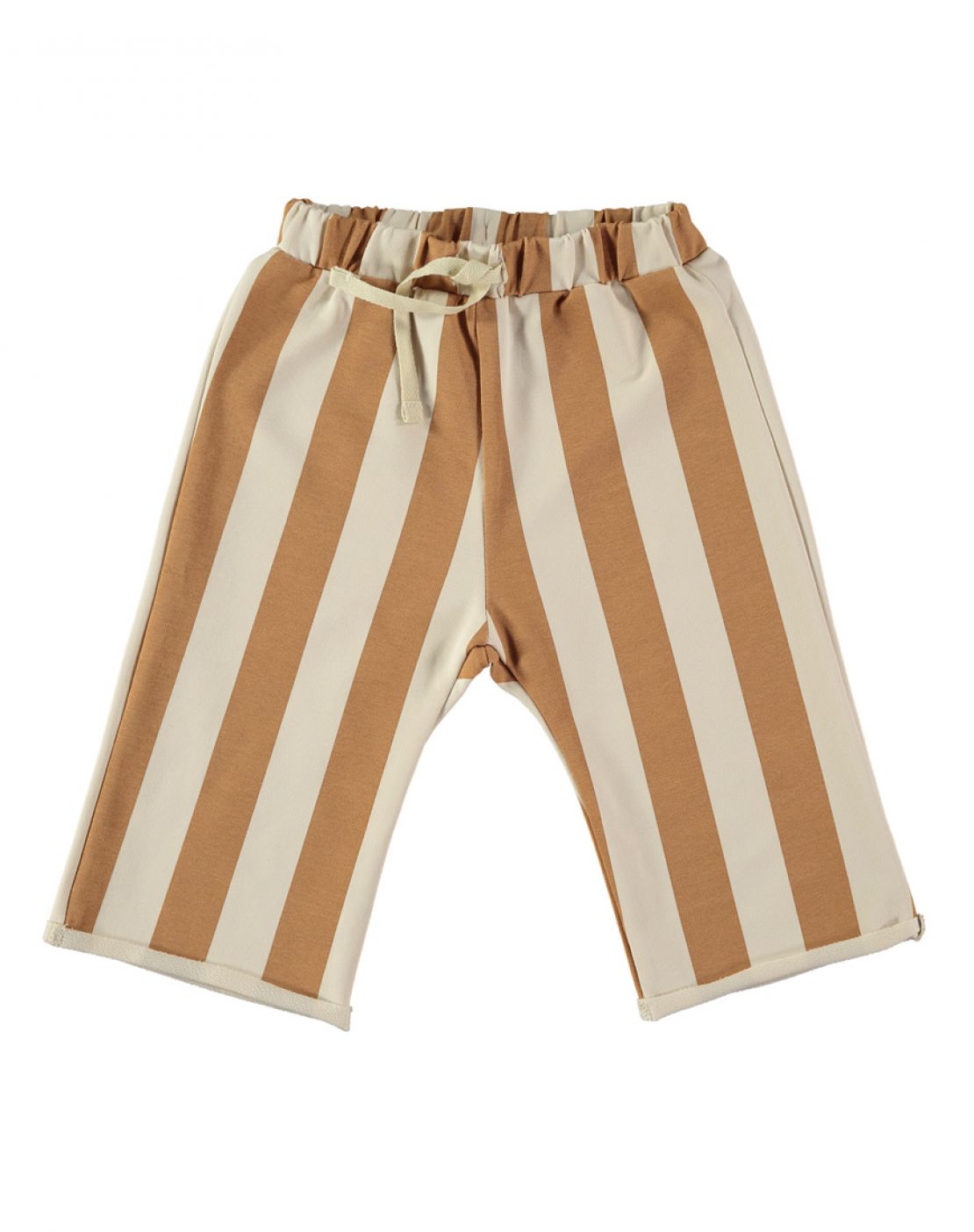 Culotte Pants - Stripes Clay