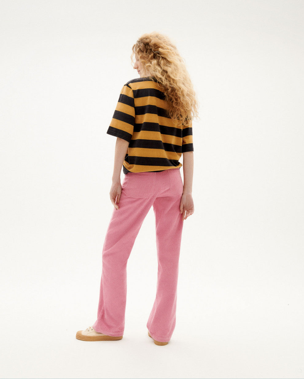 Corduroy Theresa Pants - Pink