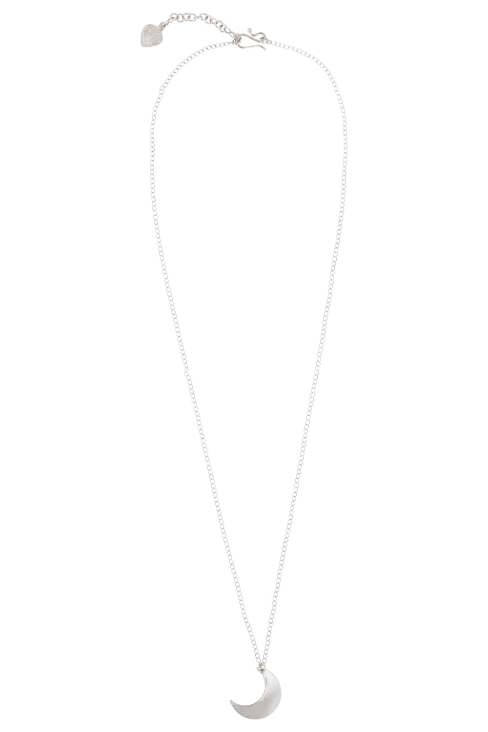 Moon Necklace - Silver Plated