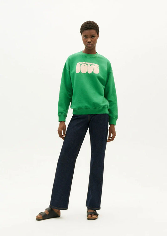 Yes Love Sweatshirt - Green