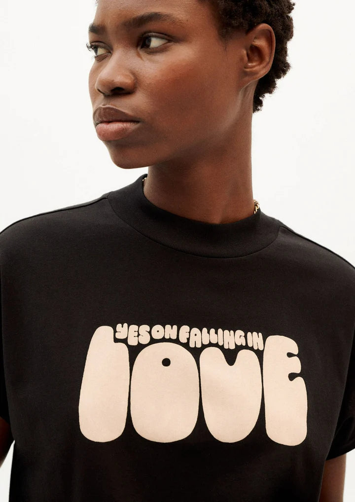 Yes Love T-Shirt - Black